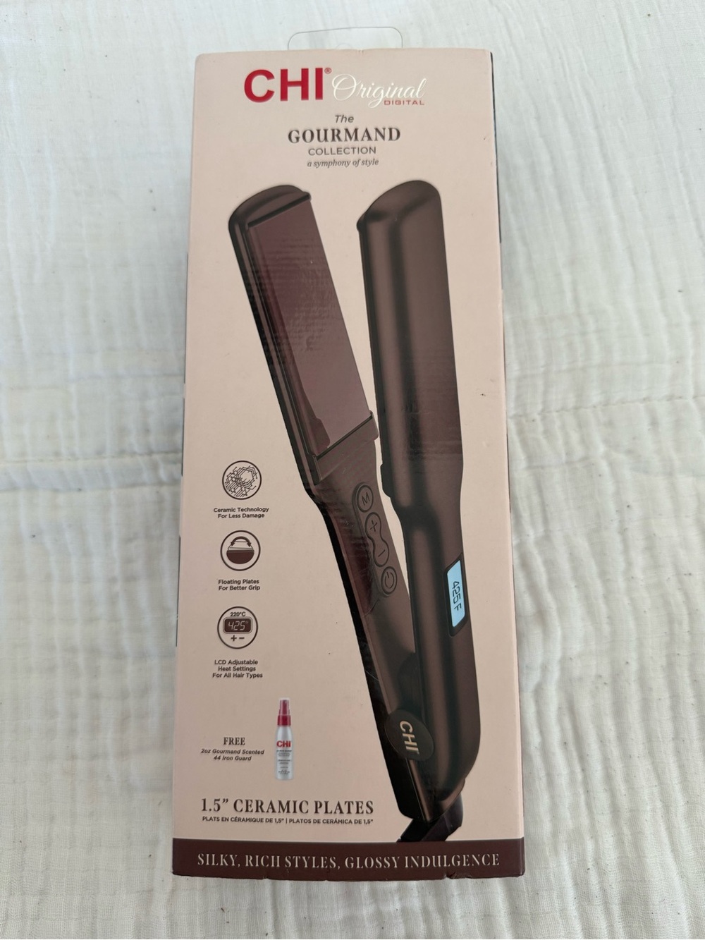 NIB CHI Original Digital 1.5” Ceramic Hairstyling Iron